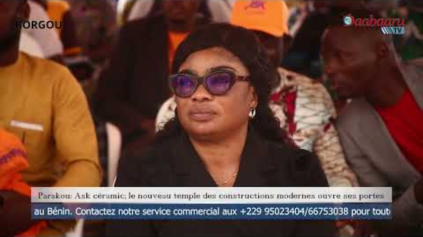 Parakou: Ask céramic; le nouveau temple des constructions modernes ouvre ses portes