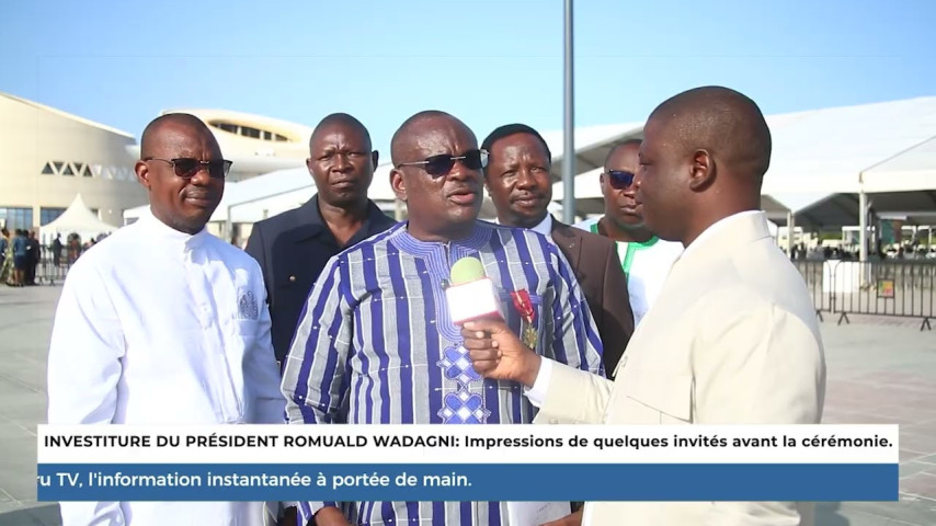 INVESTITURE DU PRÉSIDENT ROMUALD WADAGNI : Impressions de quelques invités avant la cérémonie